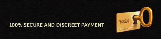100% Secured and Discreet Payment